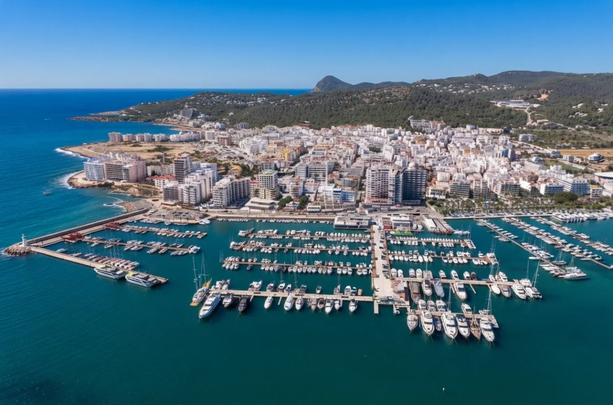 Pueblo San Antonio Abad en Ibiza